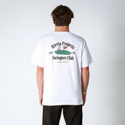 POLERA RIVVIA SWINGERS CLUB WHT