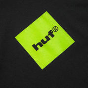 POLERA HUF 89 BOX LOGO S/S BLACK