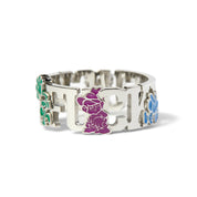 ANILLO HUF TRIP RING SILVER