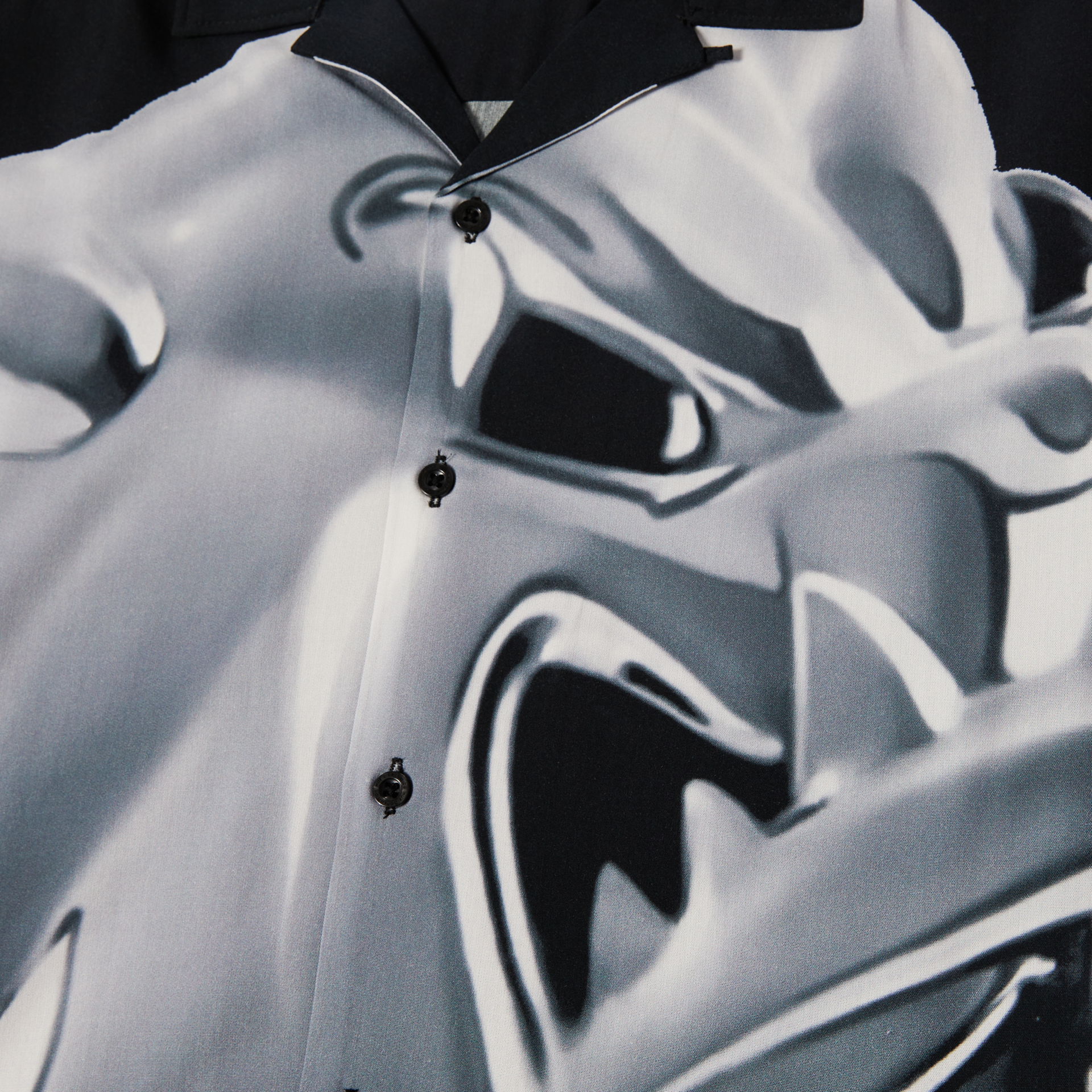 CAMISA HUF BIG DAWG S/S RESORT SHIRT BLK