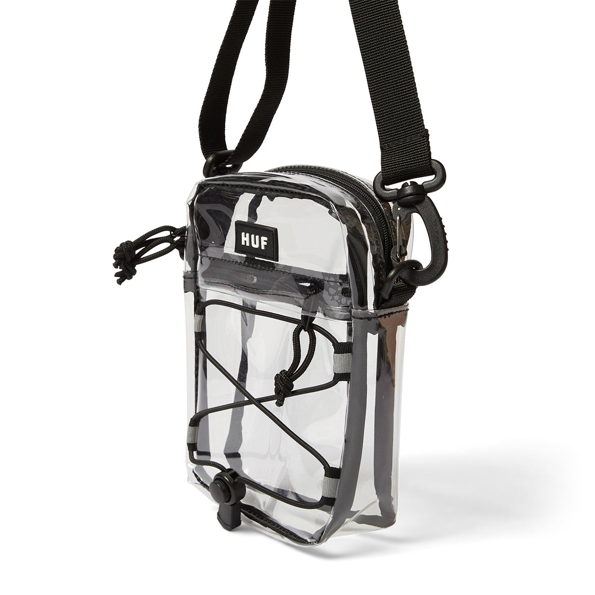 BOLSO HUF BOWERY SIDE BAG CLEAR