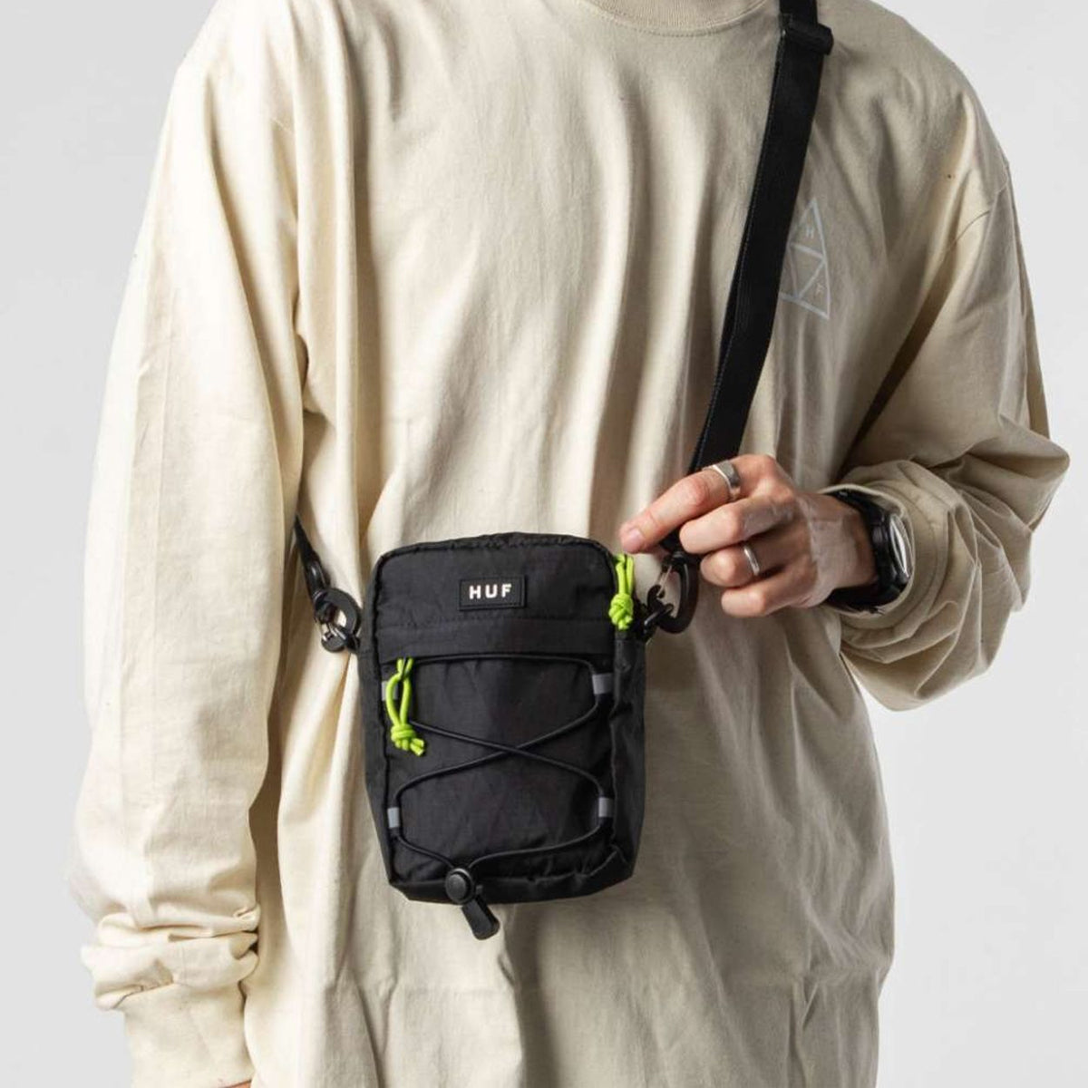 BOLSO HUF BOWERY SIDE BAG BLUE