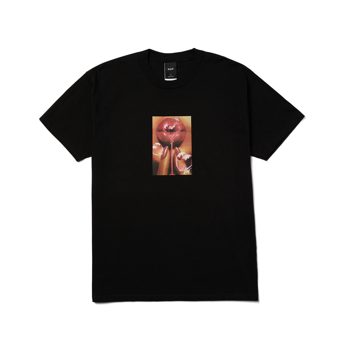 POLERA HUF BUBBLE S/S TEE BLACK