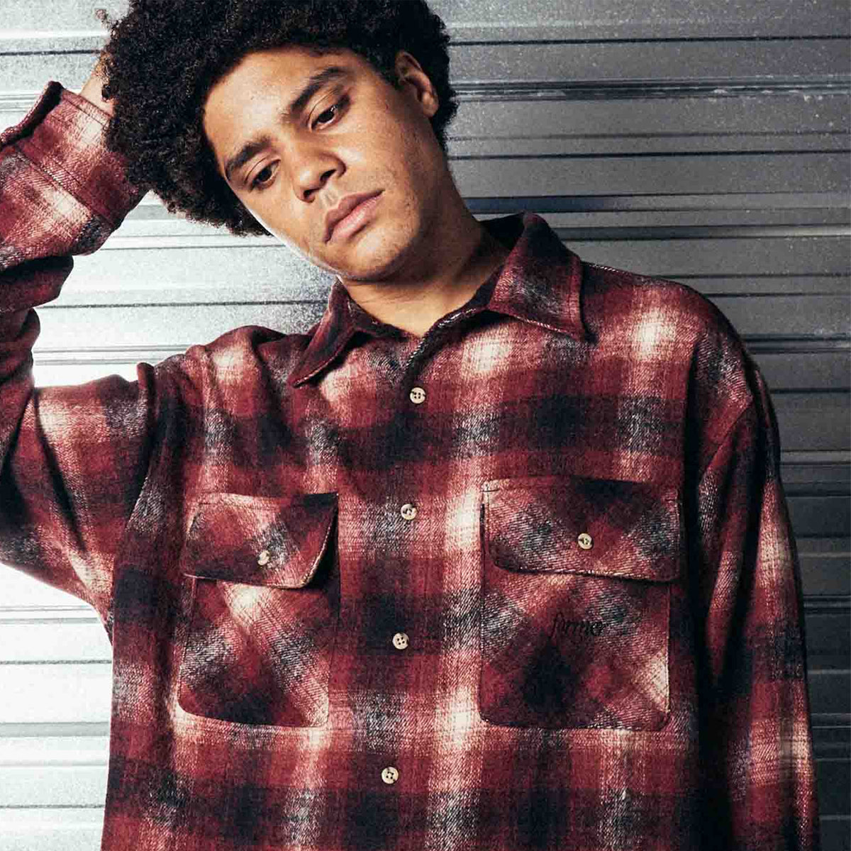 CAMISA FORMER MANNERS FLANNEL LS RED