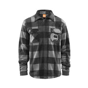 CAMISA THIRTYTWO REST STOP FLEECE SHIRT BLK/CHA