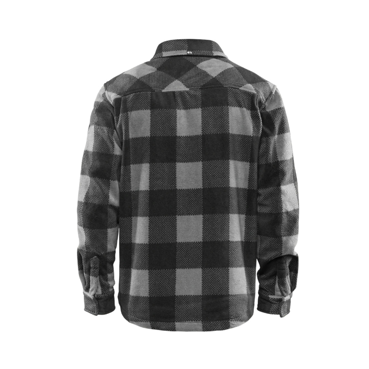 CAMISA THIRTYTWO REST STOP FLEECE SHIRT BLK/CHA