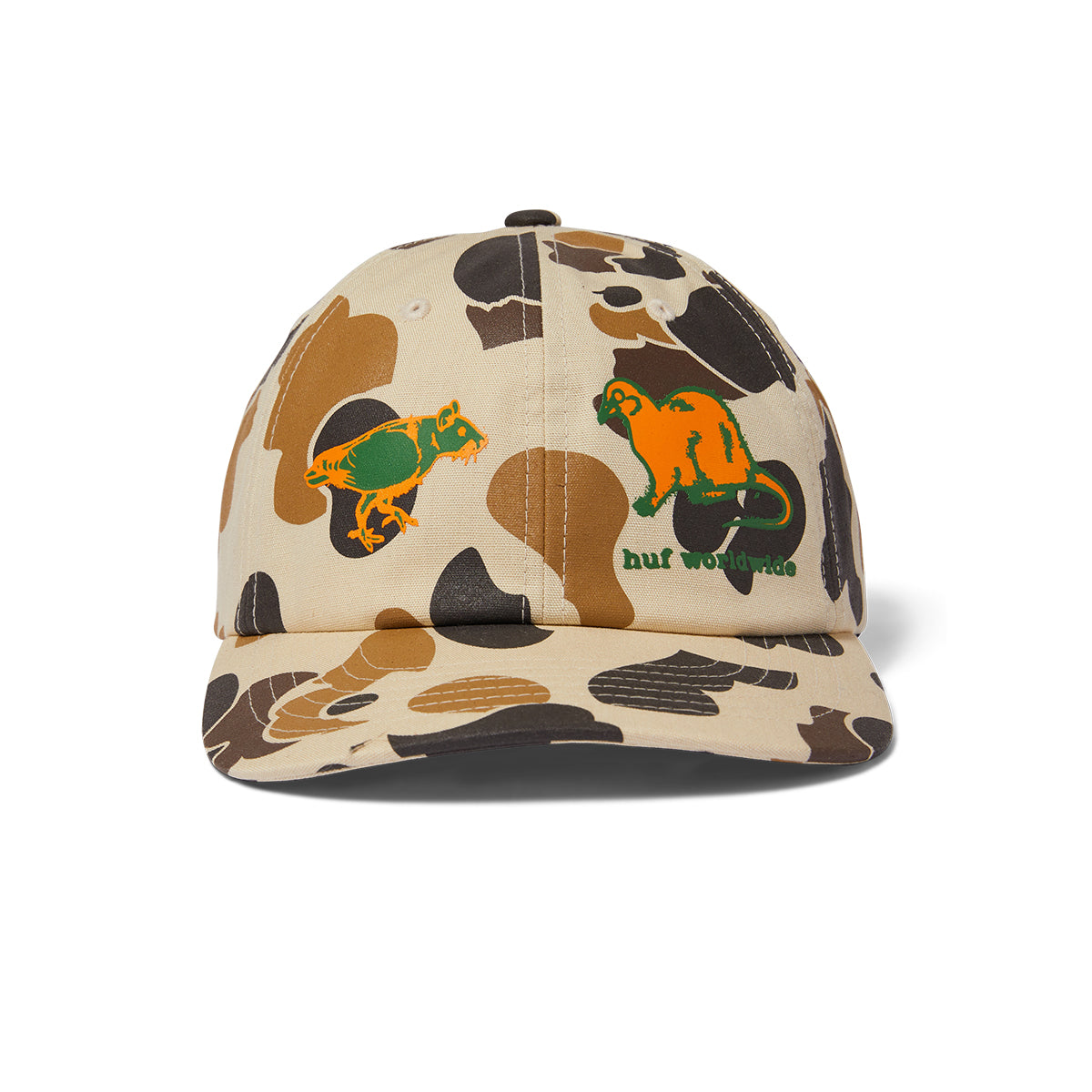 CAP HUF RIGEON SNAPBACK CAMO