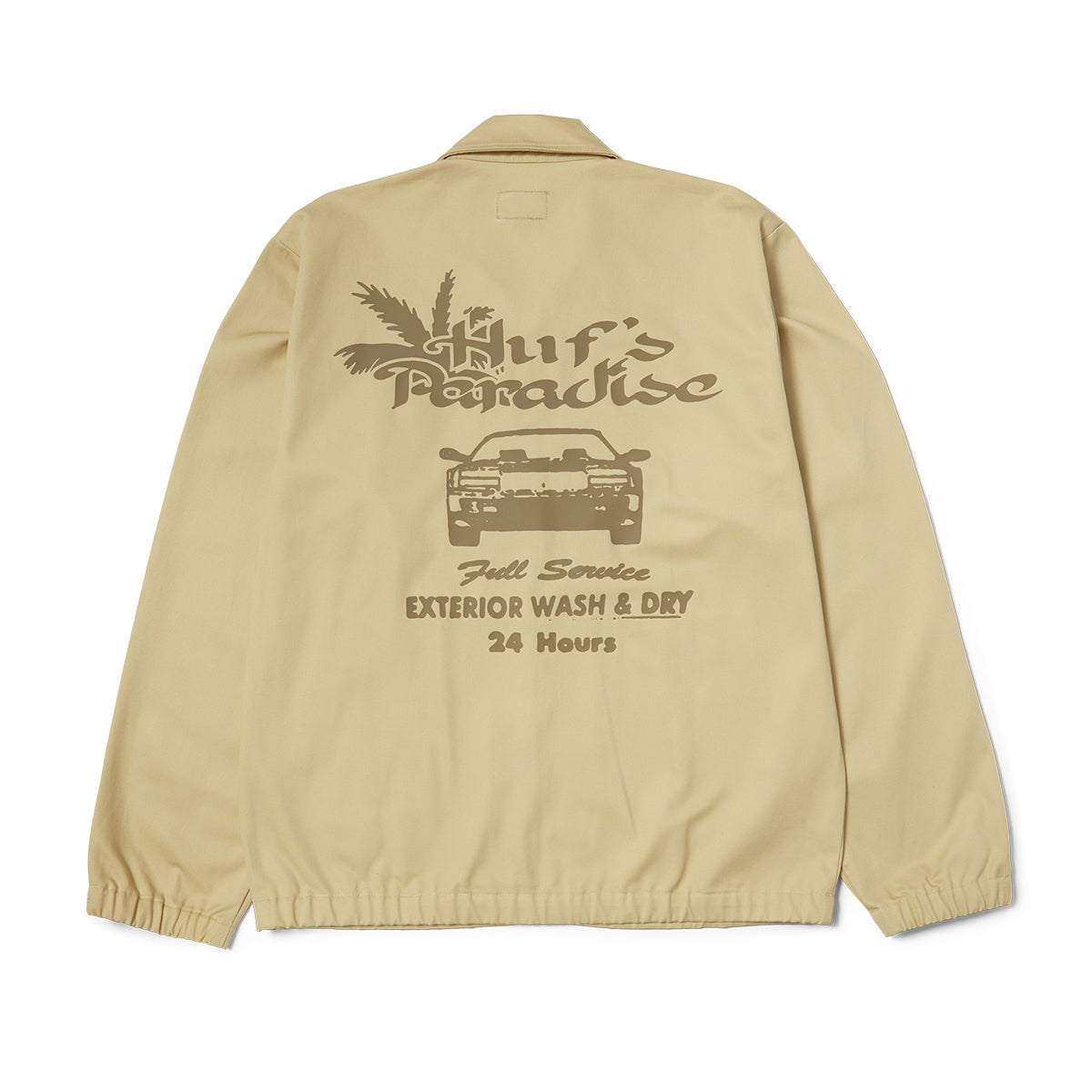 CHAQUETA HUF FULL SERVICE SHOP KHAKI