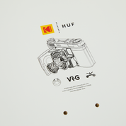 TABLA DE SKATE HUF X KODAK COLLAGE FILMER CRUISER MULTI