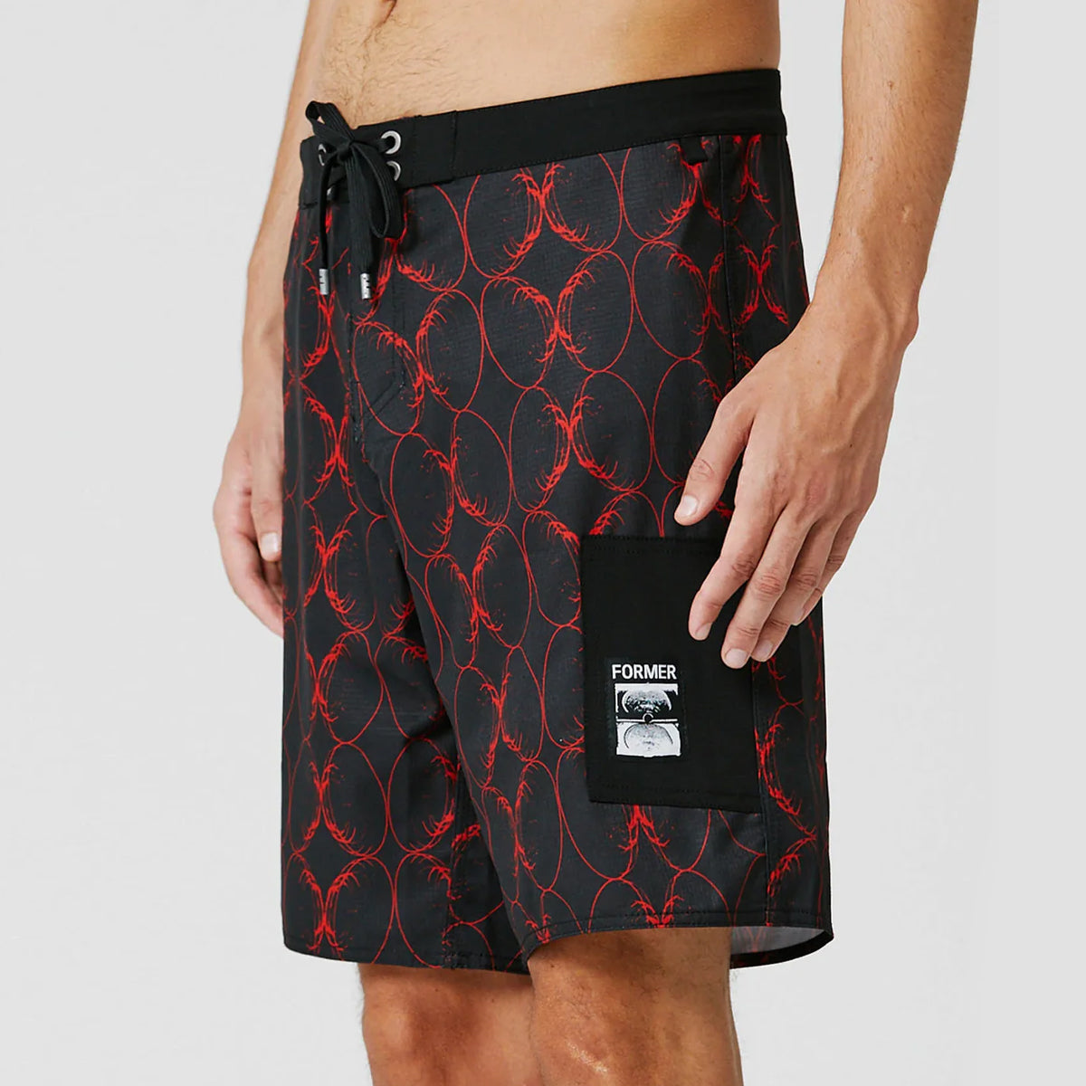 TRAJE DE BAÑO FORMER DANE COIL 18.5' - BLACK BLOOD