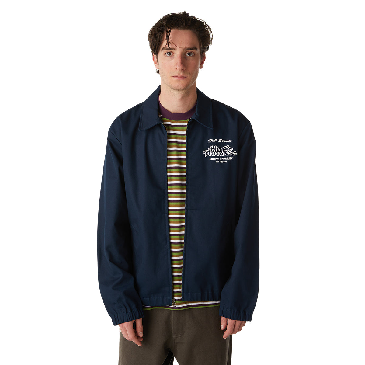 CHAQUETA HUF FULL SERVICE SHOP NAVY