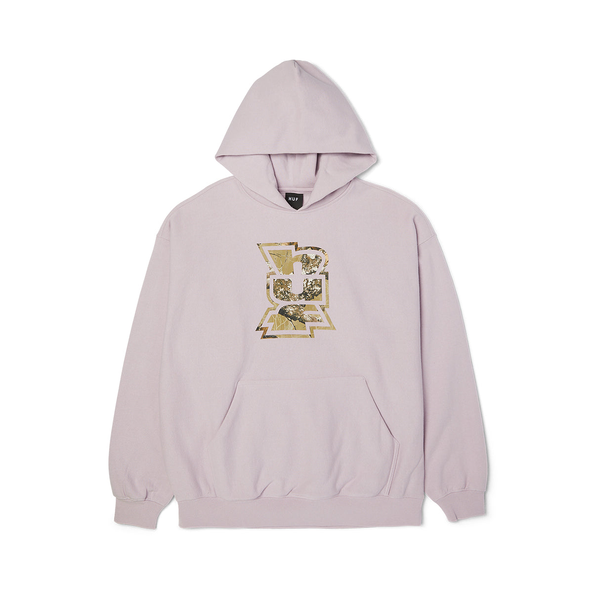 POLERON HUF X REALTREE MEGABLAST HOODIE LILAC