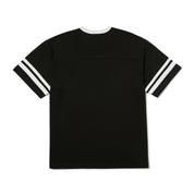 POLERA HUF IVES FOOTBALL S/S TEE BLK