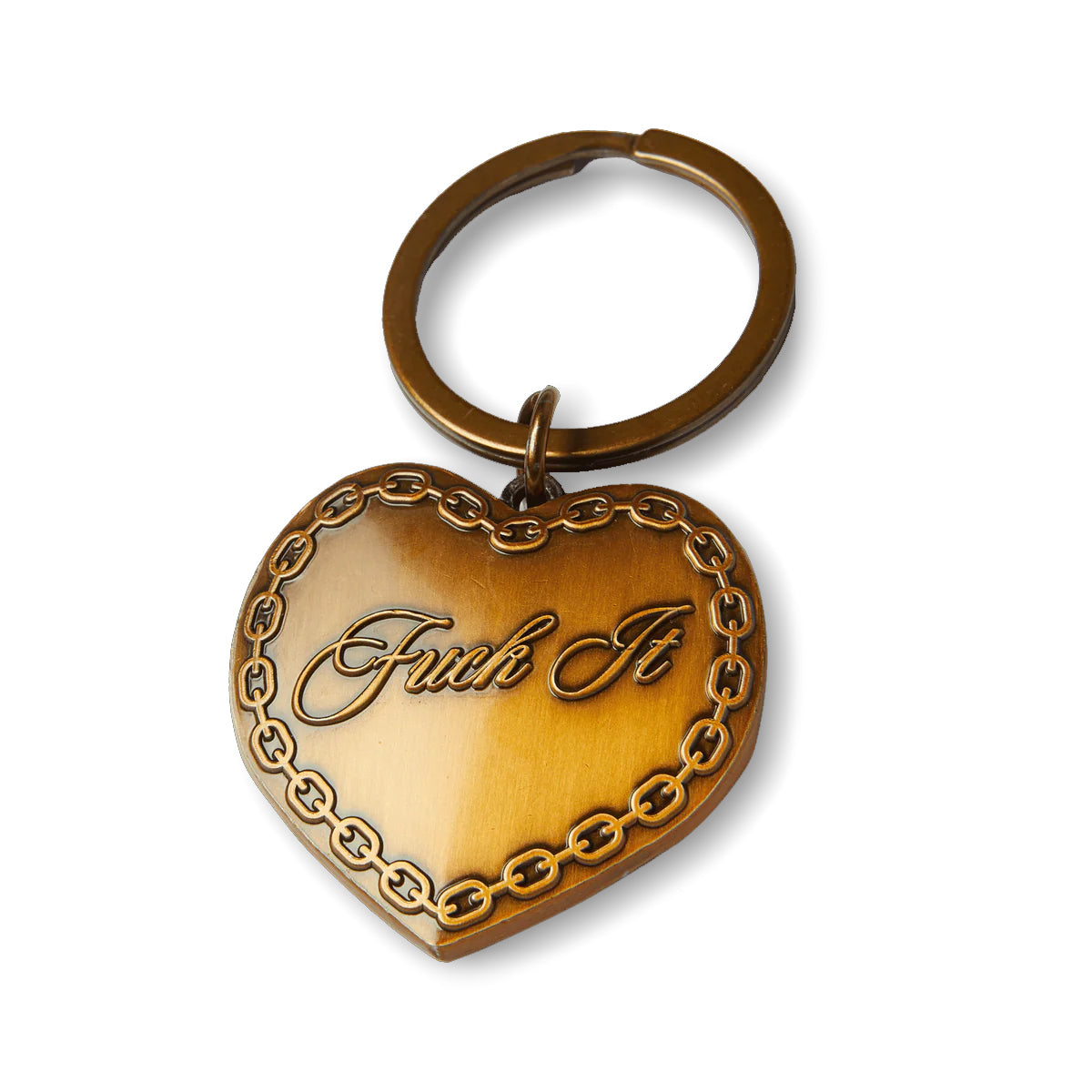 LLAVERO HUF BE MINE KEYCHAIN GOLD