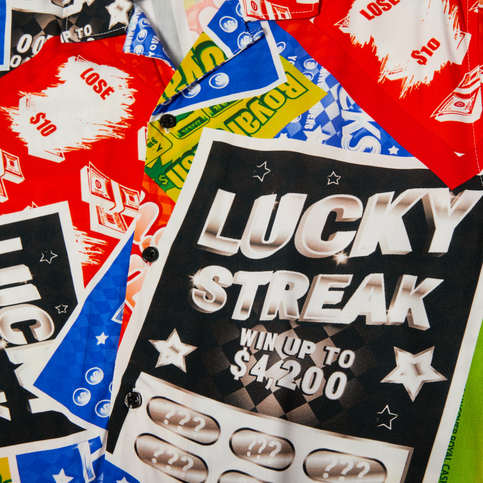 CAMISA HUF LUCKY S/S RESORT SHIRT MULTI