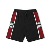 TRAJE DE BAÑO FORMER MANNERS 18' SWIM - BURGUNDY BLACK