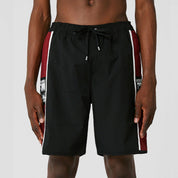 TRAJE DE BAÑO FORMER MANNERS 18' SWIM - BURGUNDY BLACK