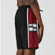 TRAJE DE BAÑO FORMER MANNERS 18' SWIM - BURGUNDY BLACK