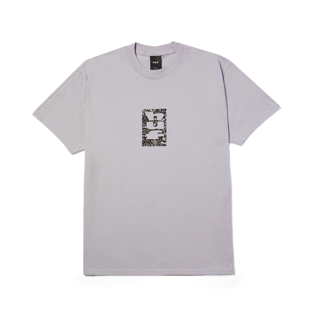 POLERA HUF METABLAST S/S TEE DUST PURPLE