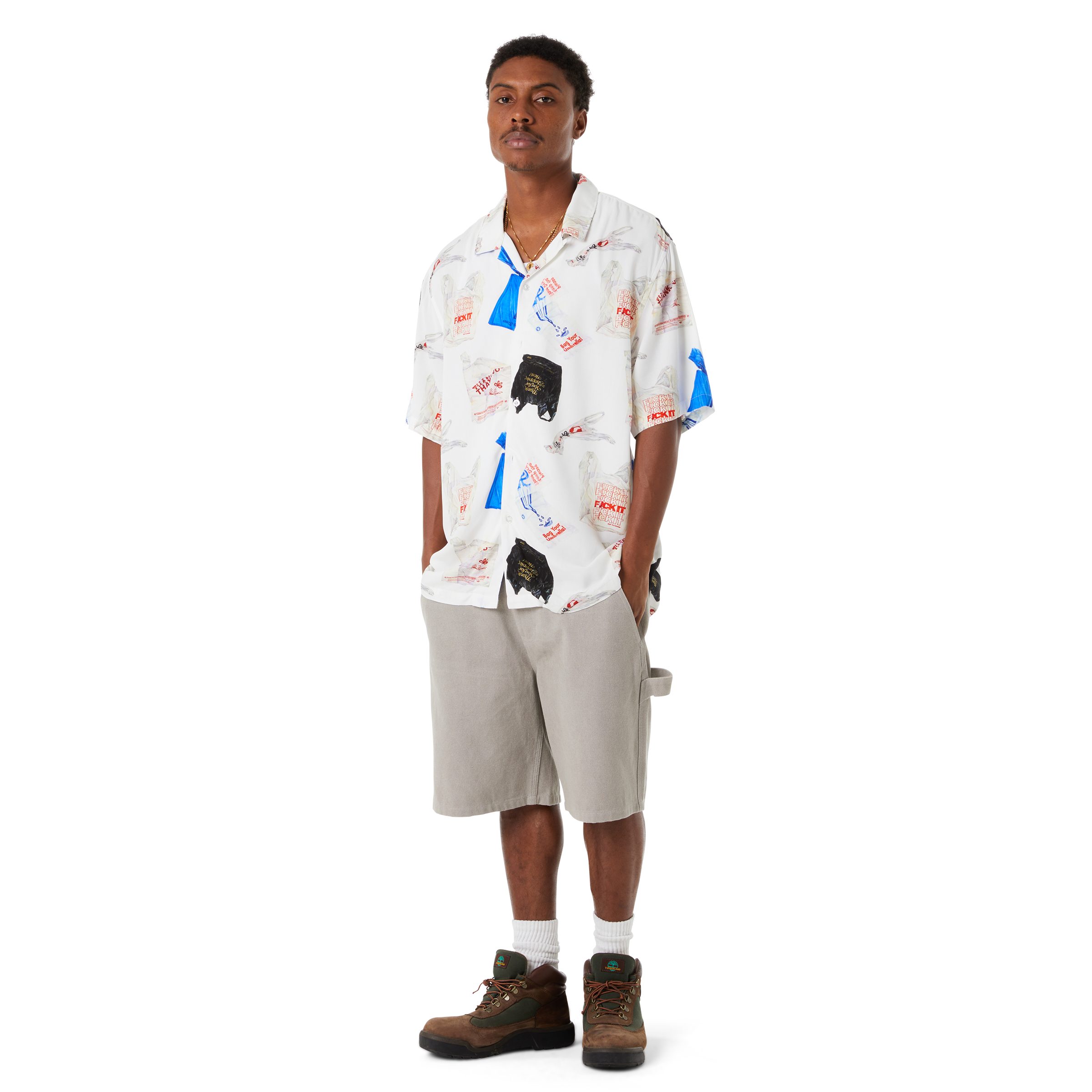 CAMISA HUF MERIDA S/S RESORT SHIRT MULTI