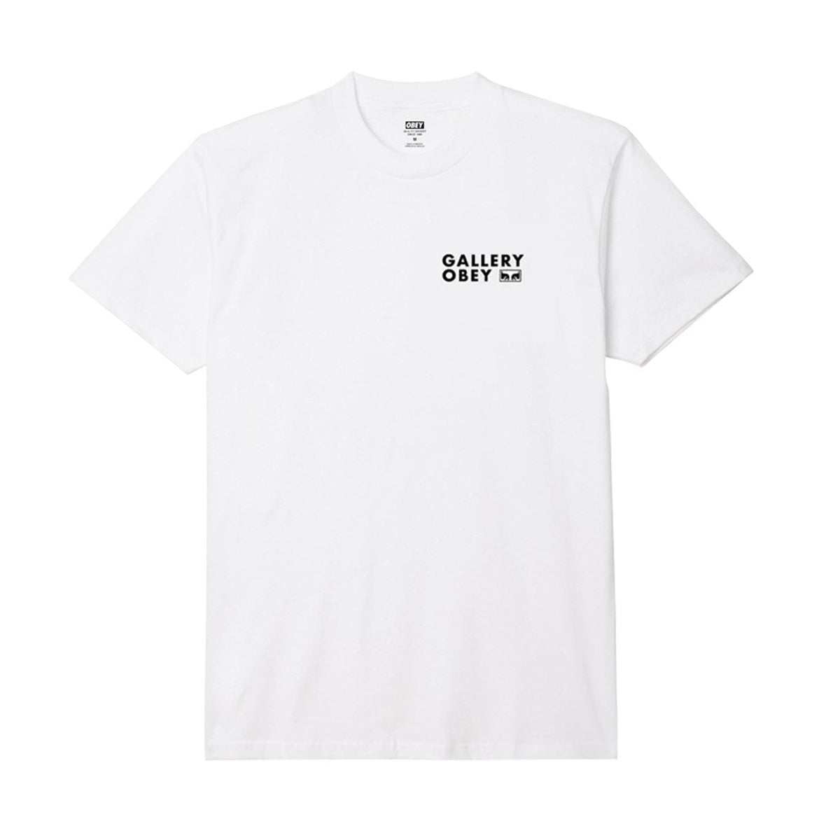 POLERA OBEY GLOBAL ART DEPARTMENT WHITE