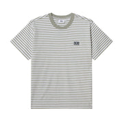 POLERA OBEY ESTABLISHED WORKS EYES STRPS SS ASH/GRM