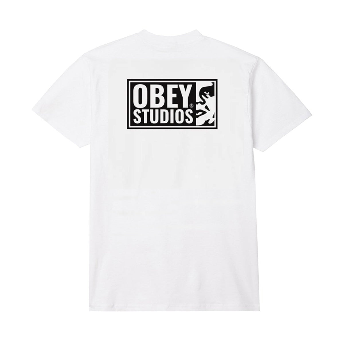 POLERA OBEY STUDIOS ICON WHITE