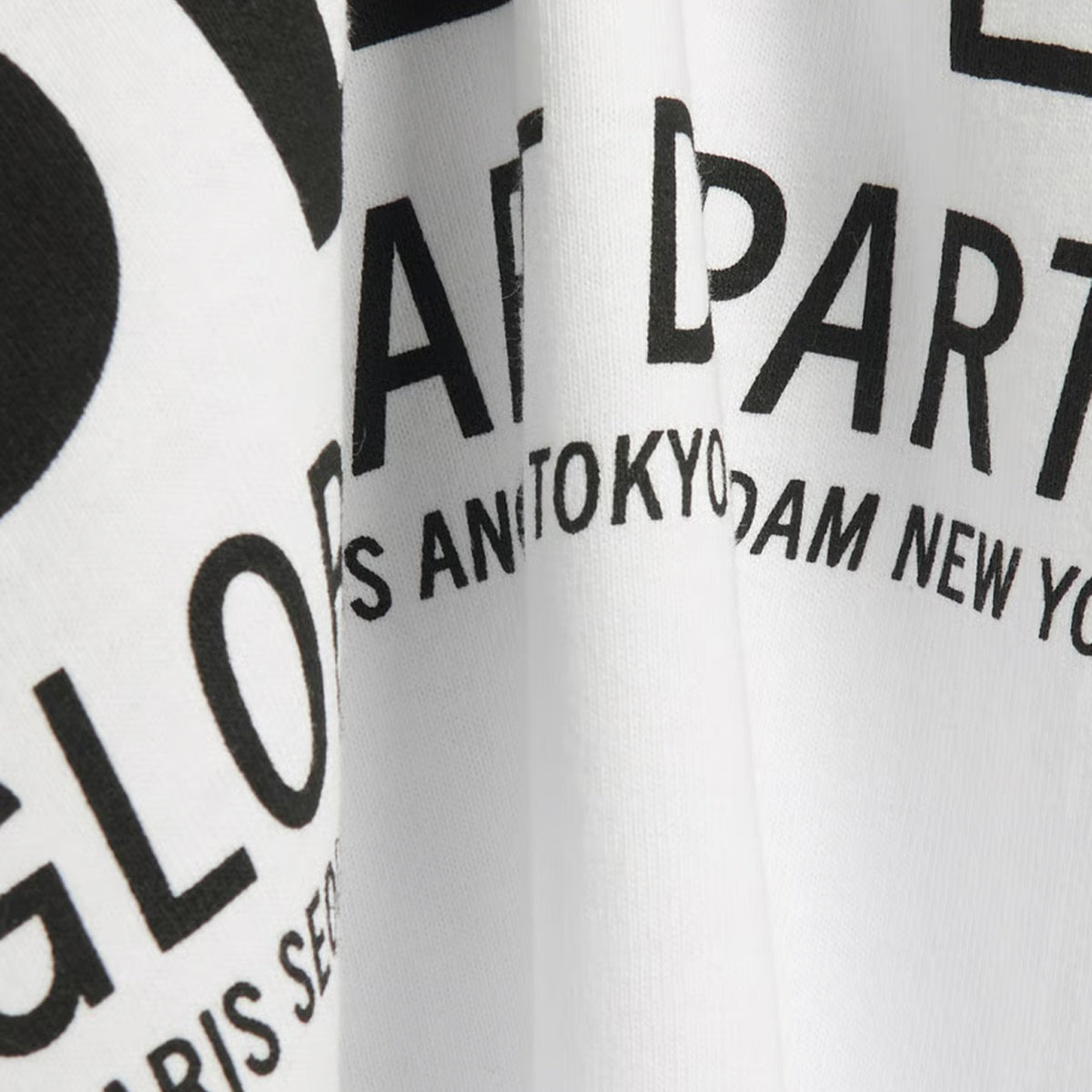 POLERA OBEY GLOBAL ART DEPARTMENT WHITE