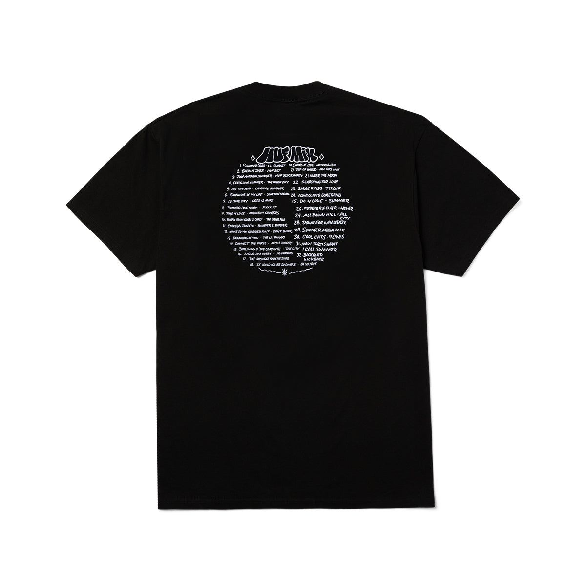 POLERA HUF PLAYLIST S/S TEE BLACK