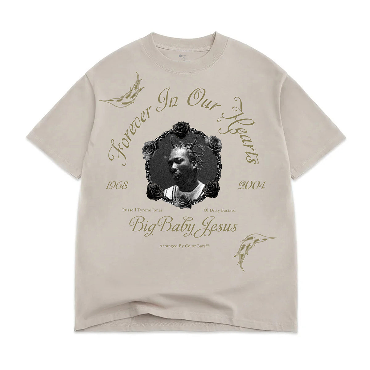 POLERA COLOR BARS X ODB MEMORIAL TAN