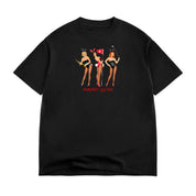 POLERA COLOR BARS X PLAYBOY WHO'S YOUR CADDY TEE BLK