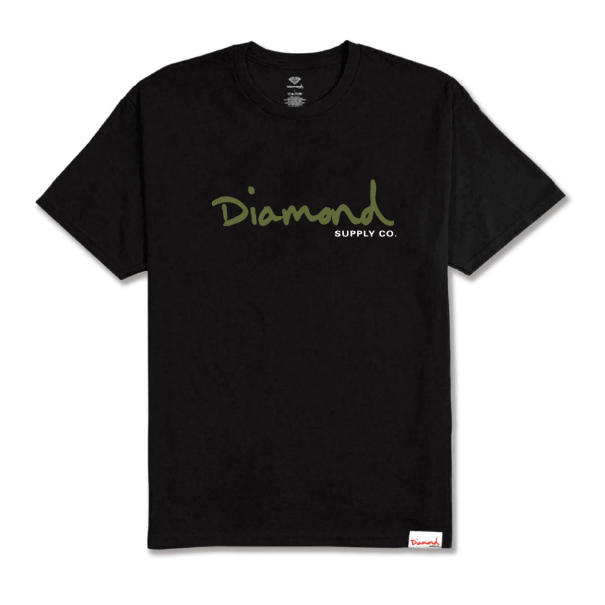POLERA DIAMOND OG SCRIPT BLACK