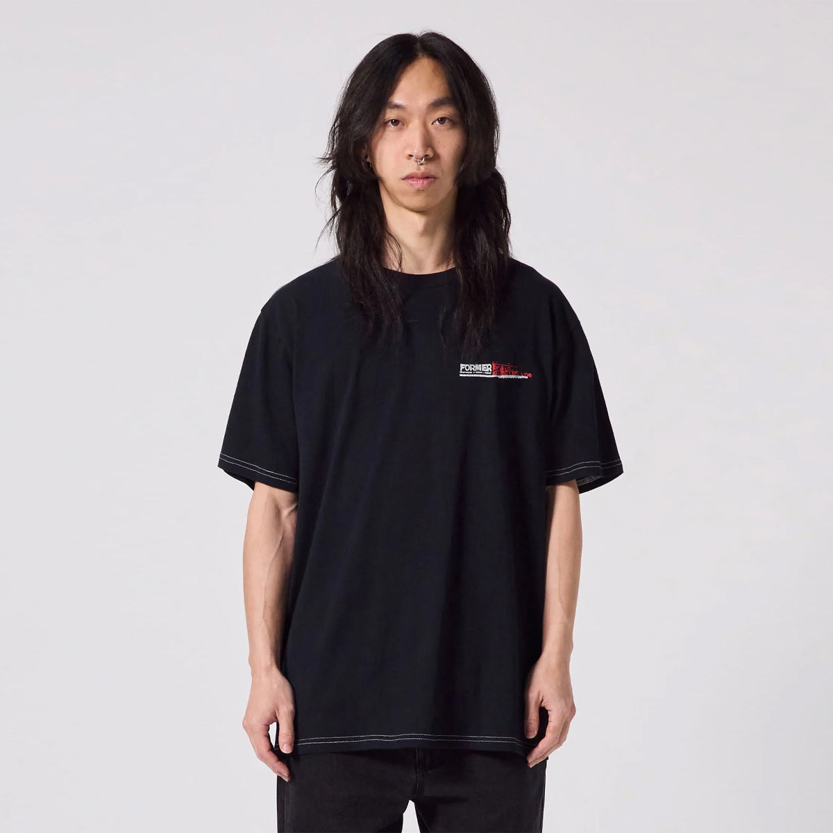 POLERA FORMER DISCIPLINE OVERSIZED BLACK