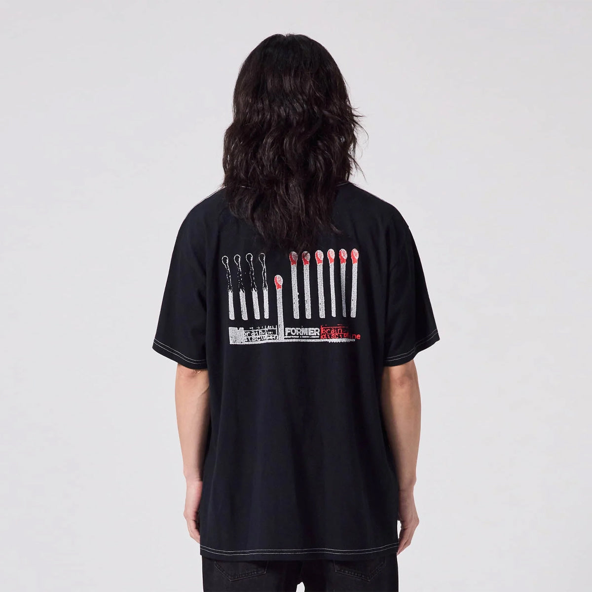 POLERA FORMER DISCIPLINE OVERSIZED BLACK