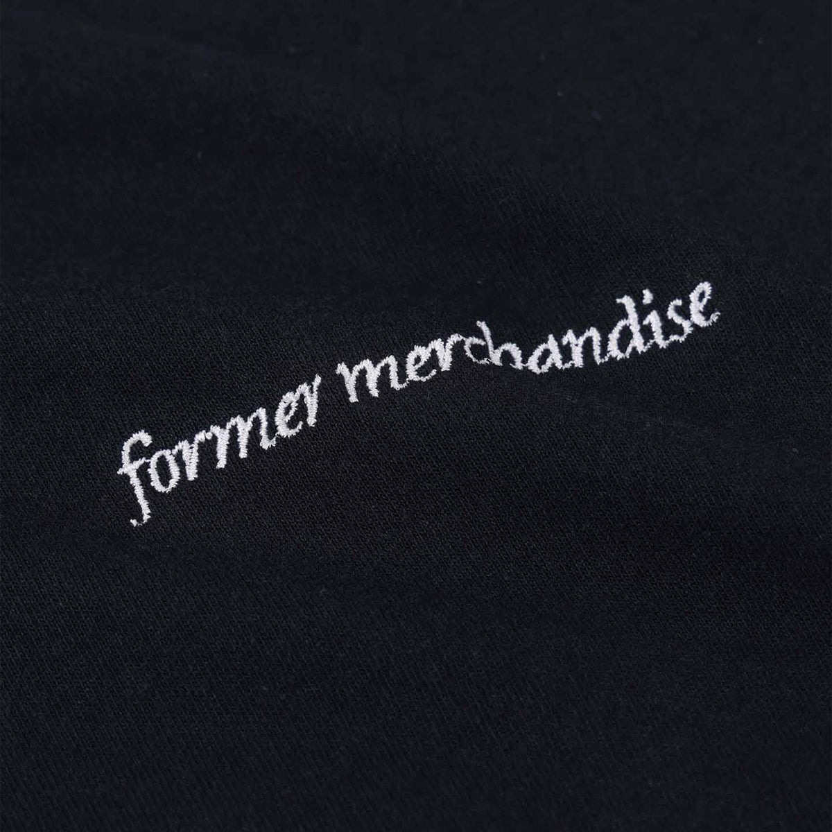 POLERA FORMER DISTORT OVERSIZED BLACK