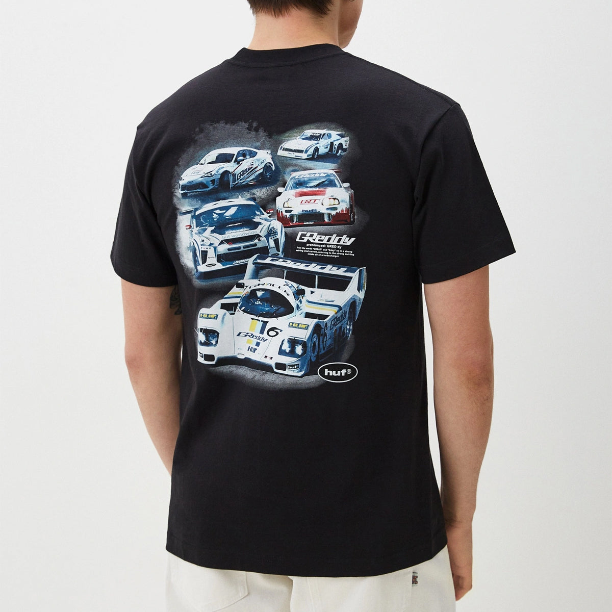 POLERA HUF X GREDDY SHOWCASE S/S BLACK