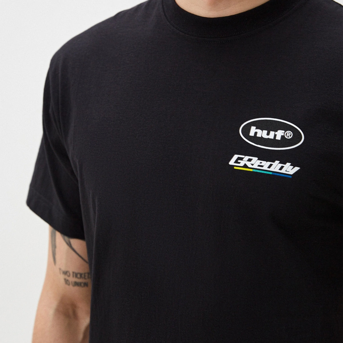 POLERA HUF X GREDDY SHOWCASE S/S BLACK