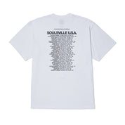 POLERA HUF X STAX SOULSVILLE USA S/S WHITE