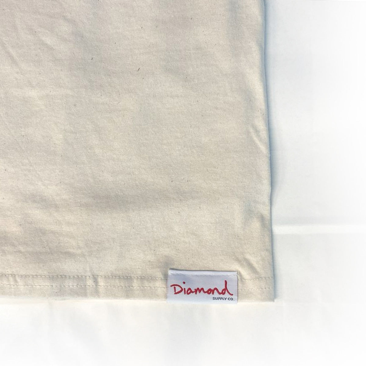 POLERA DIAMOND INSTITUTE OF SKATEBOARDING NATURAL