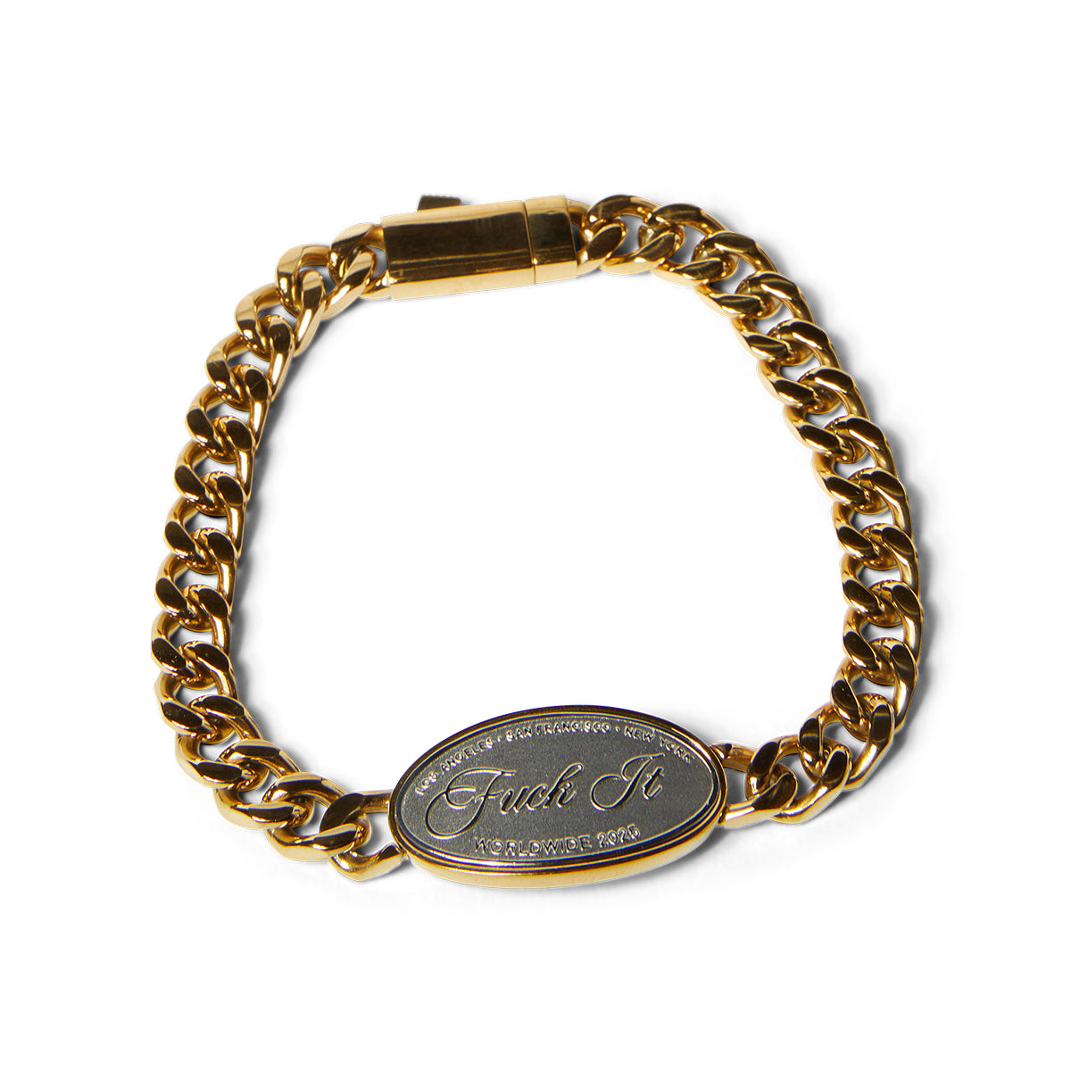 PULCERA HUF FUCK IT BRACLET GOLD