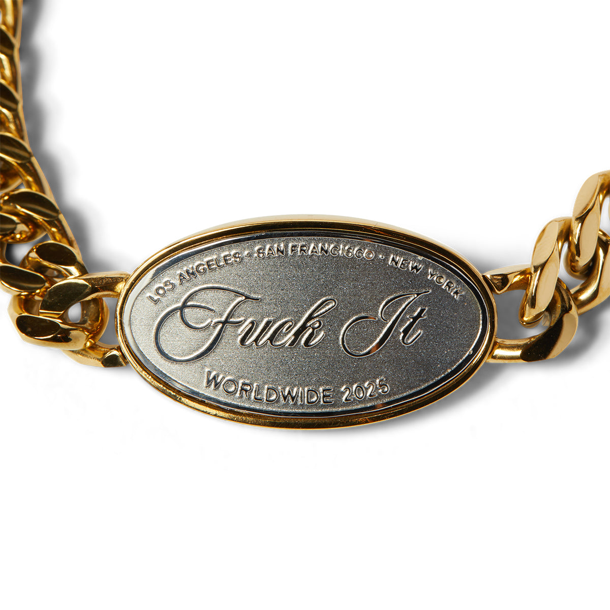 PULCERA HUF FUCK IT BRACLET GOLD