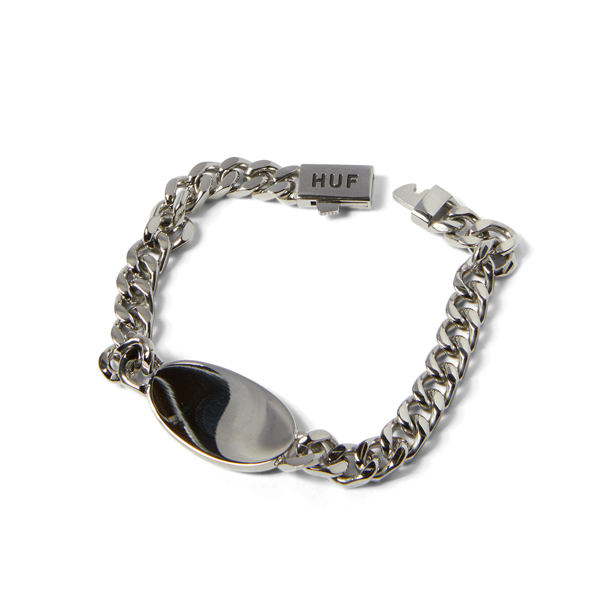 PULSERA HUF FUCK IT BRACLET SILVER