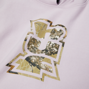 POLERON HUF X REALTREE MEGABLAST HOODIE LILAC