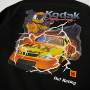 POLERON HUF X KODAK RIDE THE LIGHTNING CREWNECK BLK