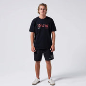 POLERA RIVVIA FLORAL REASON BLK