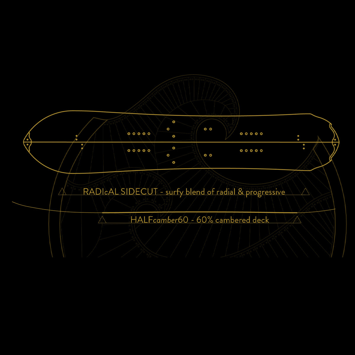 TABLA DE SNOWBOARD CARDIFF SWELL ENDURO