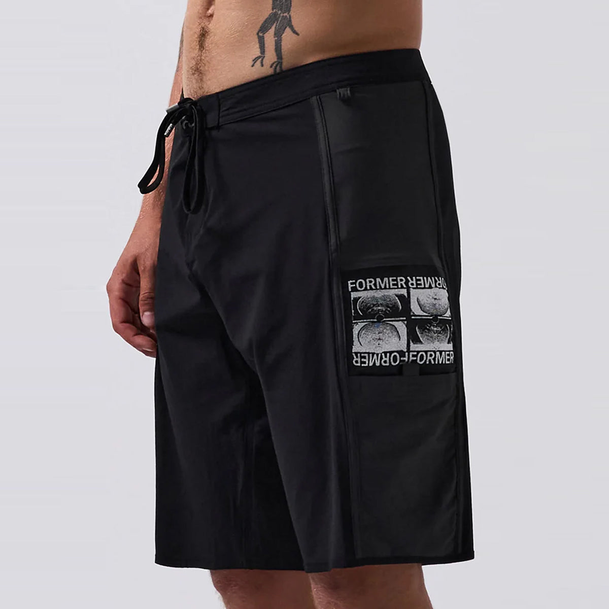 TRAJE DE BAÑO FORMER MANNERS 20' TRUNK BLK/GREY