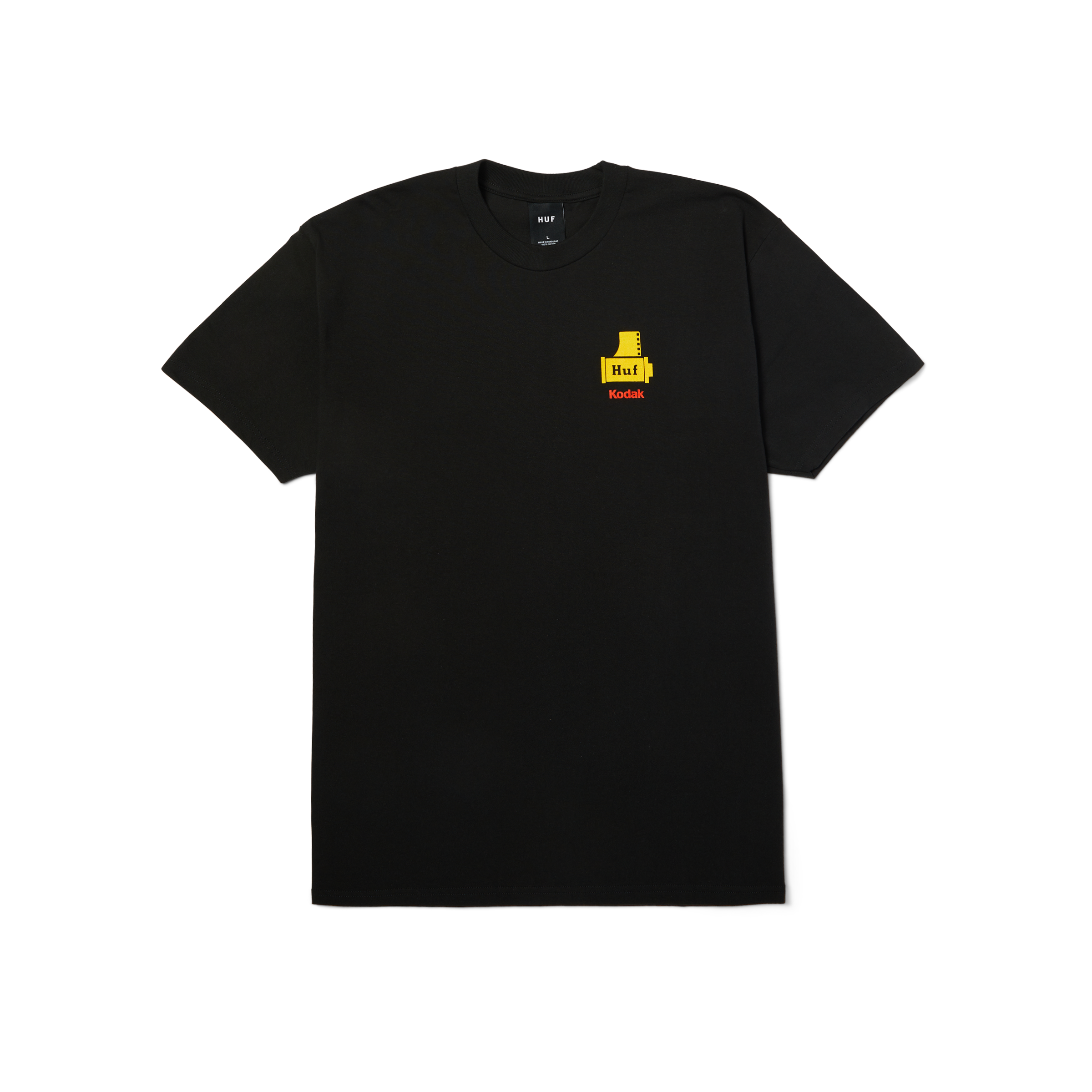 POLERA HUF X KODAK TRIPLE FILM S/S TEE BLACK