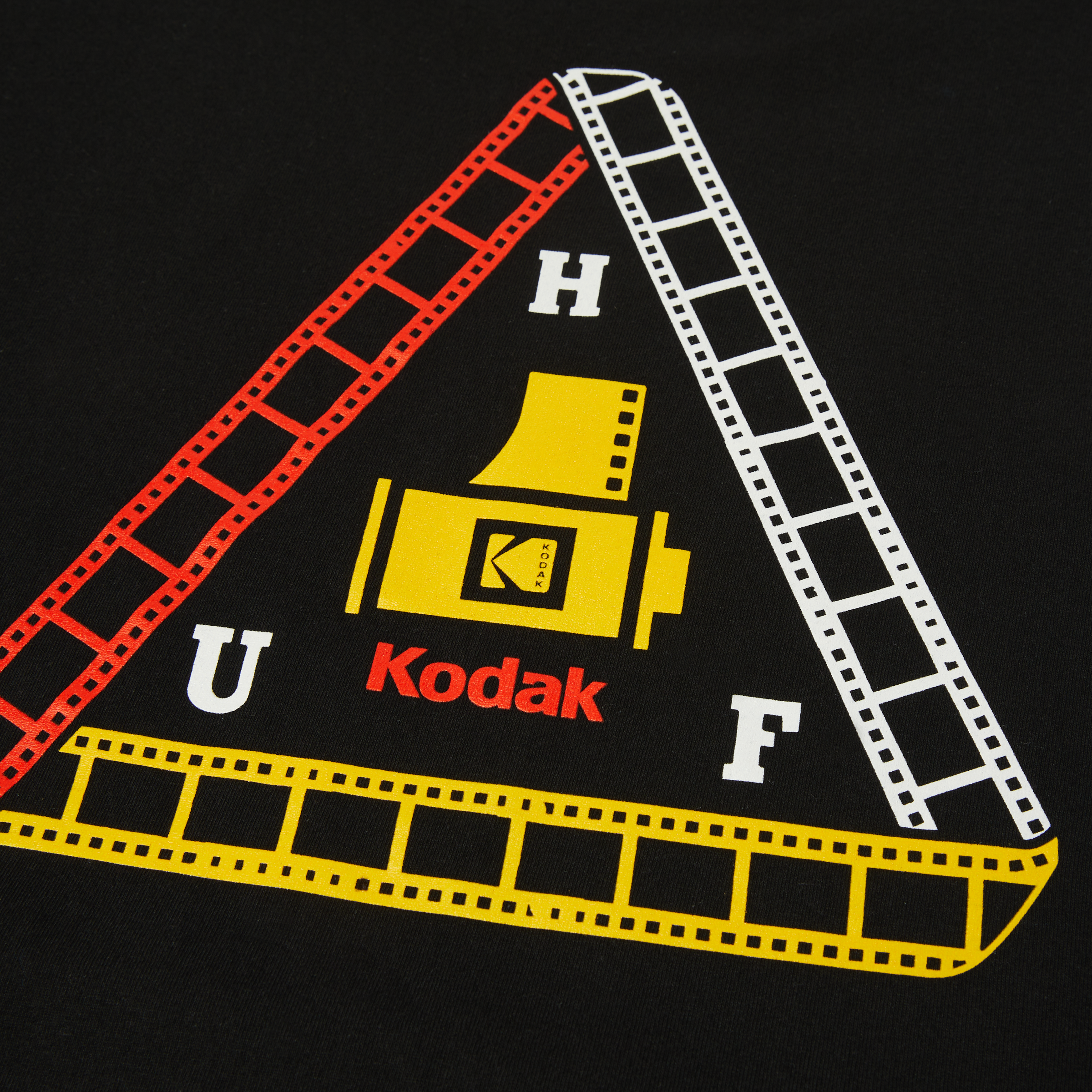 POLERA HUF X KODAK TRIPLE FILM S/S TEE BLACK
