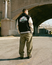 Chaqueta HUF Global Transit Varsity